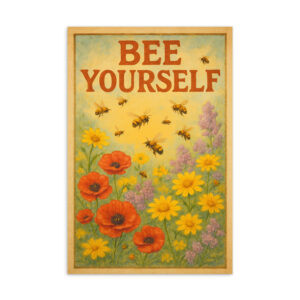 Be yourself Postcard